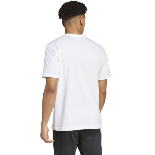 Koszulka męska adidas Tech Linear Graphic biała IW2690 L Adidas