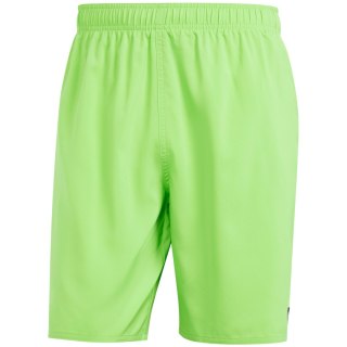 Spodenki kąpielowe męskie adidas Solid CLX Classic-Length limonkowe IR6217 S Adidas