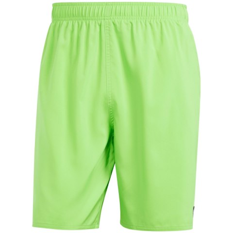 Spodenki kąpielowe męskie adidas Solid CLX Classic-Length limonkowe IR6217 S Adidas