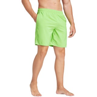 Spodenki kąpielowe męskie adidas Solid CLX Classic-Length limonkowe IR6217 S Adidas