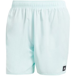 Spodenki kąpielowe męskie adidas Solid CLX Short-Length błękitne IX7580 S Adidas