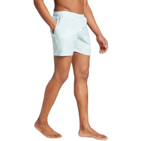 Spodenki kąpielowe męskie adidas Solid CLX Short-Length błękitne IX7580 S Adidas
