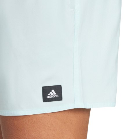 Spodenki kąpielowe męskie adidas Solid CLX Short-Length błękitne IX7580 S Adidas
