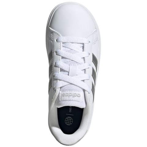 Buty dla dzieci adidas Grand Court Lifestyle Tennis Lace-Up białe GW6506 28 Adidas
