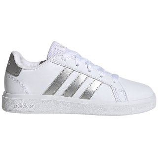 Buty dla dzieci adidas Grand Court Lifestyle Tennis Lace-Up białe GW6506 30 Adidas