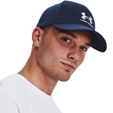 Czapka z daszkiem męska Under Armour Branded Lockup Adj OSFM granatowa 1381645 410 Under Armour