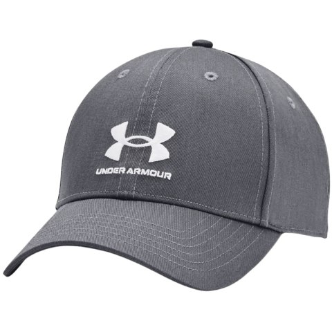 Czapka z daszkiem męska Under Armour Branded Lockup Adj OSFM szara 1381645 012 Under Armour