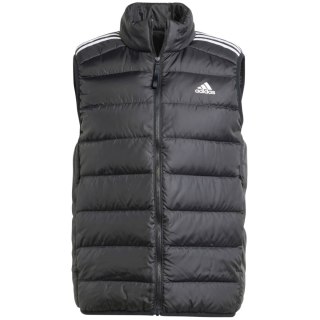 Kamizelka męska adidas Essentials 3-Stripes Light Down czarna HZ5728 M Adidas