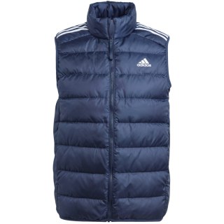 Kamizelka męska adidas Essentials 3-Stripes Light Down granatowa IK3210 S Adidas