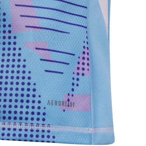 Koszulka bramkarska dla dzieci adidas Tiro 24 Competition Long Sleeve Goalkeeper niebieska IN0434 116cm Adidas teamwear