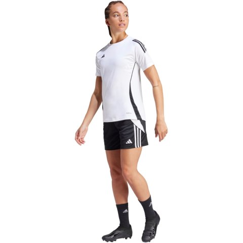 Koszulka damska adidas Tiro 24 Jersey biało-czarna IS1024 L Adidas teamwear