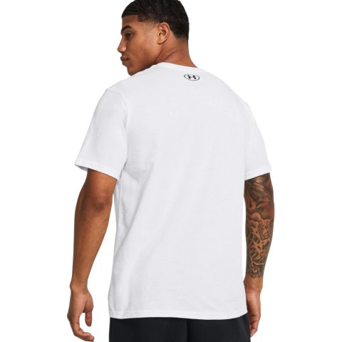 Koszulka męska Under Armour GL Foundation Uodate SS biała 1382915 100 2XL Under Armour