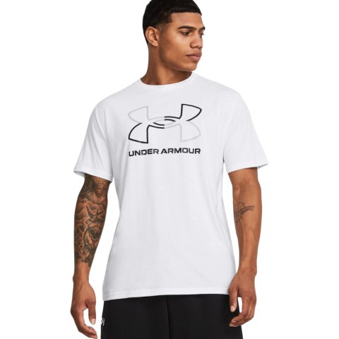 Koszulka męska Under Armour GL Foundation Uodate SS biała 1382915 100 S Under Armour