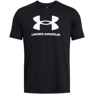 Koszulka męska Under Armour Sportstyle Logo czarna 1382911 001 L Under Armour