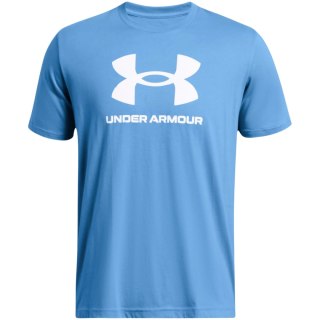 Koszulka męska Under Armour Sportstyle Logo niebieska 1382911 444 L Under Armour