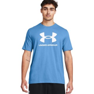 Koszulka męska Under Armour Sportstyle Logo niebieska 1382911 444 XL Under Armour