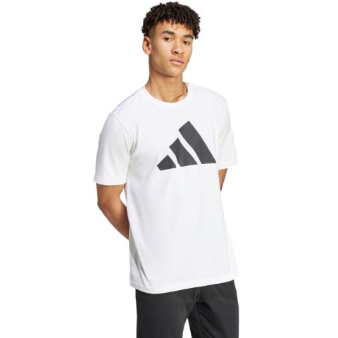 Koszulka męska adidas PWR 3 Graphic Tee biała IY8582 L Adidas