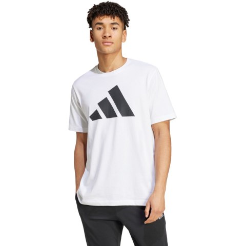 Koszulka męska adidas PWR 3 Graphic Tee biała IY8582 L Adidas
