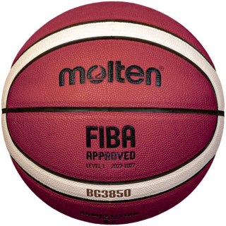 Piłka koszykowa Molten brązowa B5G3850 FIBA 5 Molten