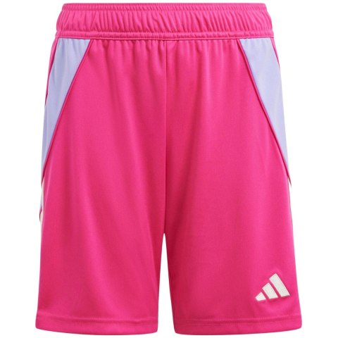 Spodenki dla dzieci adidas Tiro 24 różowo-białe IT2423 140cm Adidas teamwear