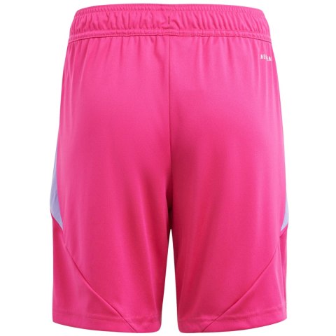 Spodenki dla dzieci adidas Tiro 24 różowo-białe IT2423 140cm Adidas teamwear