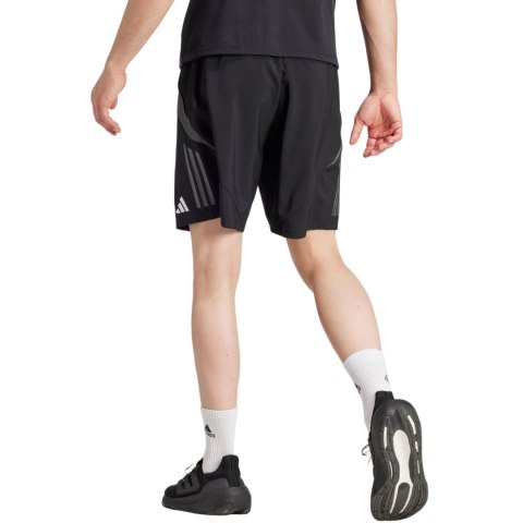 Spodenki męskie adidas Tiro 24 Competition Downtime czarno-szare IP5594 S Adidas teamwear