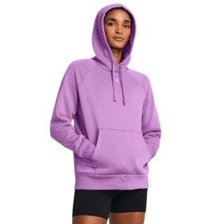 Bluza damska Under Armour Rival Fleece Hoodie fioletowa 1379500 560 XL Under Armour