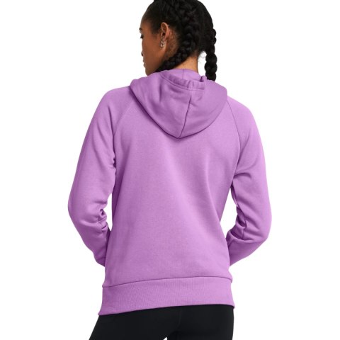 Bluza damska Under Armour Rival Fleece Hoodie fioletowa 1379500 560 XL Under Armour