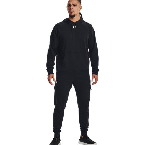 Bluza męska Under Armour Rival Fleece Hoodie czarna 1379757 001 S Under Armour