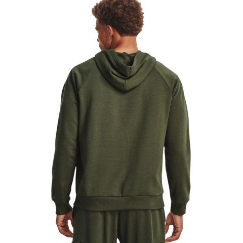 Bluza męska Under Armour Rival Fleece Hoodie oliwkowa 1379757 390 2XL Under Armour
