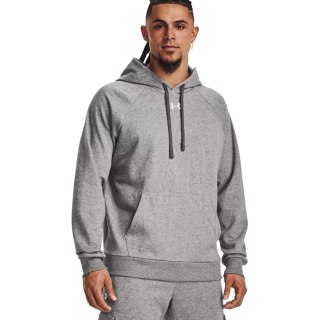 Bluza męska Under Armour Rival Fleece Hoodie szara 1379757 025 L Under Armour