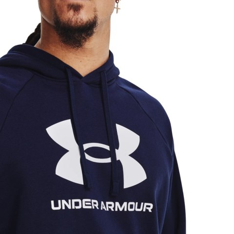 Bluza męska Under Armour Rival Fleece Logo HD granatowa 1379758 410 L Under Armour