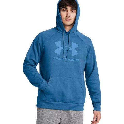 Bluza męska Under Armour Rival Fleece Logo HD niebieska 1379758 406 L Under Armour