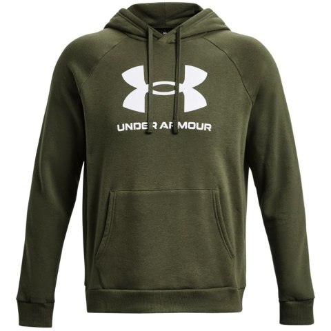 Bluza męska Under Armour Rival Fleece Logo HD oliwkowa 1379758 390 XL Under Armour