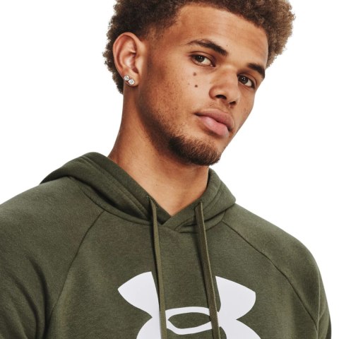 Bluza męska Under Armour Rival Fleece Logo HD oliwkowa 1379758 390 XL Under Armour