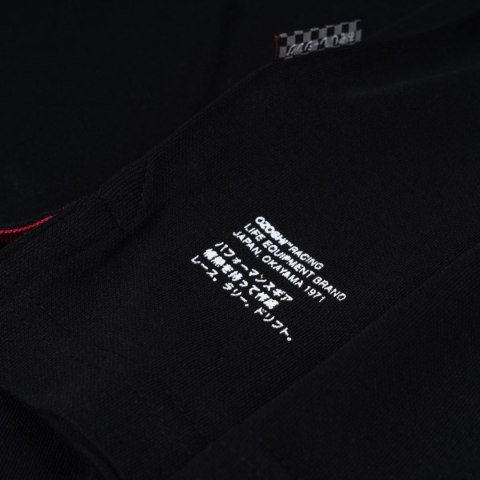 Koszulka męska Ozoshi Polo czarna OZ93816 S Ozoshi