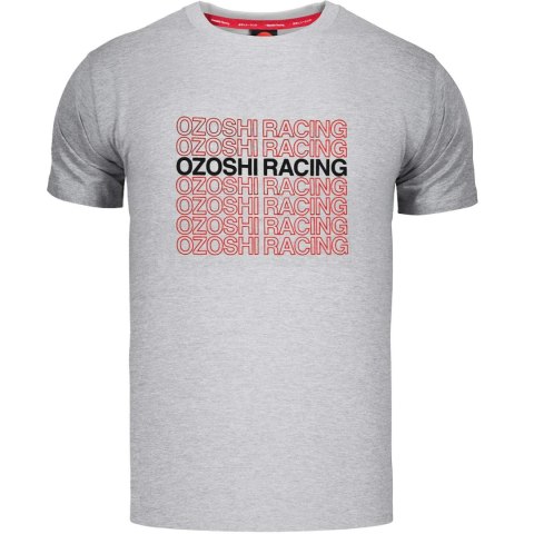 Koszulka męska Ozoshi TSH04 szara OZ93796 2XL Ozoshi