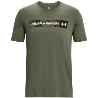 Koszulka męska Under Armour Camo Chest Stripe khaki 1376830 390 S Under Armour