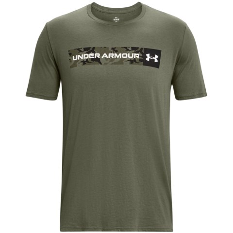 Koszulka męska Under Armour Camo Chest Stripe khaki 1376830 390 S Under Armour