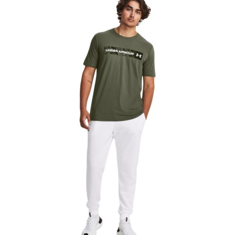 Koszulka męska Under Armour Camo Chest Stripe khaki 1376830 390 S Under Armour