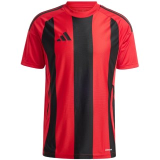 Koszulka męska adidas Striped 24 Jersey czerwono-czarna IW4556 2XL Adidas teamwear
