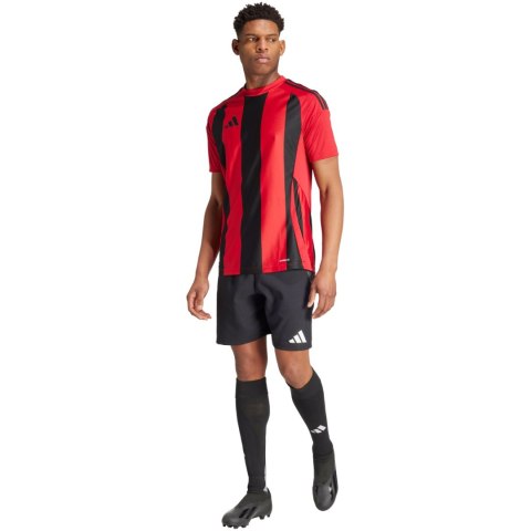 Koszulka męska adidas Striped 24 Jersey czerwono-czarna IW4556 XL Adidas teamwear