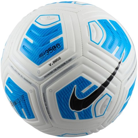 Piłka nożna Nike Strike Team biało-niebieska FZ7558 100 5 Nike Team