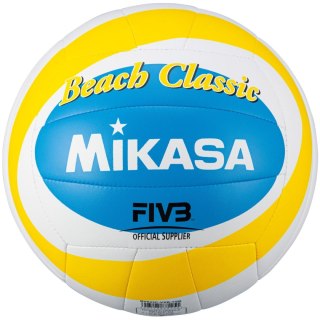Piłka siatkowa plażowa Mikasa Beach Classic biało-żółto-niebieska BV543C-VXB-YSB 5 Mikasa