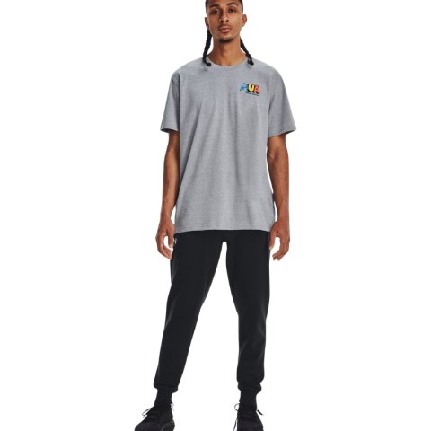 Spodnie męskie Under Armour Rival Fleece Joggers czarne 1379774 001 L Under Armour