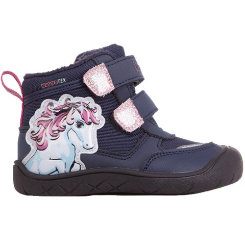 Buty dla dzieci Kappa Flake Tex granatowo-różowe 280021M 6722 Kappa Buty dla dzieci Kappa Flake Tex granatowo-różowe 280021M 6722 Kappa