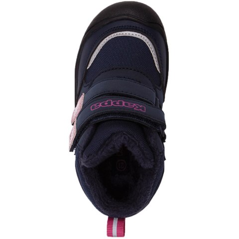 Buty dla dzieci Kappa Flake Tex granatowo-różowe 280021M 6722 Kappa Buty dla dzieci Kappa Flake Tex granatowo-różowe 280021M 6722 Kappa