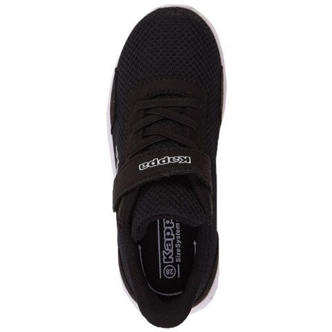 Buty dla dzieci Kappa Getup K czarno-białe 261031K 1110 Kappa Buty dla dzieci Kappa Getup K czarno-białe 261031K 1110 Kappa