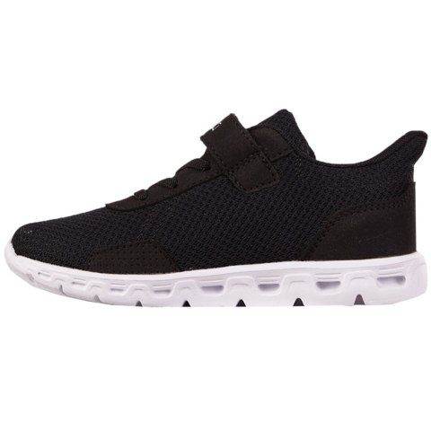 Buty dla dzieci Kappa Getup K czarno-białe 261031K 1110 Kappa Buty dla dzieci Kappa Getup K czarno-białe 261031K 1110 Kappa