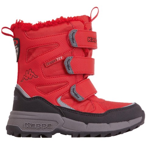 Buty dla dzieci Kappa Vipos Tex czerwono-czarne 260902K 2011 Kappa Buty dla dzieci Kappa Vipos Tex czerwono-czarne 260902K 2011 Kappa